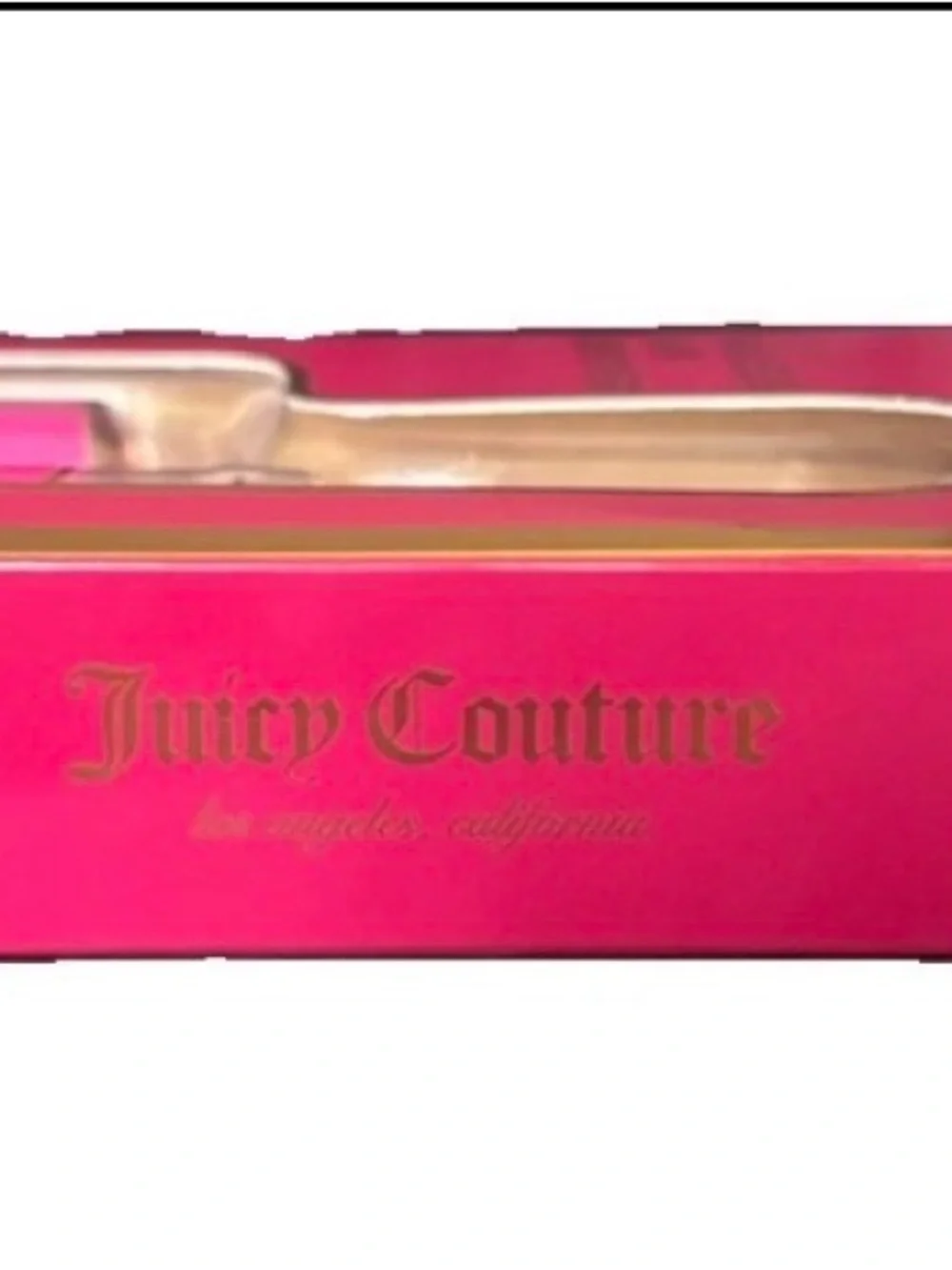 Juicy Couture LED Light Painless Hair Remover 18K Gold Plated Facial Shaver Pink